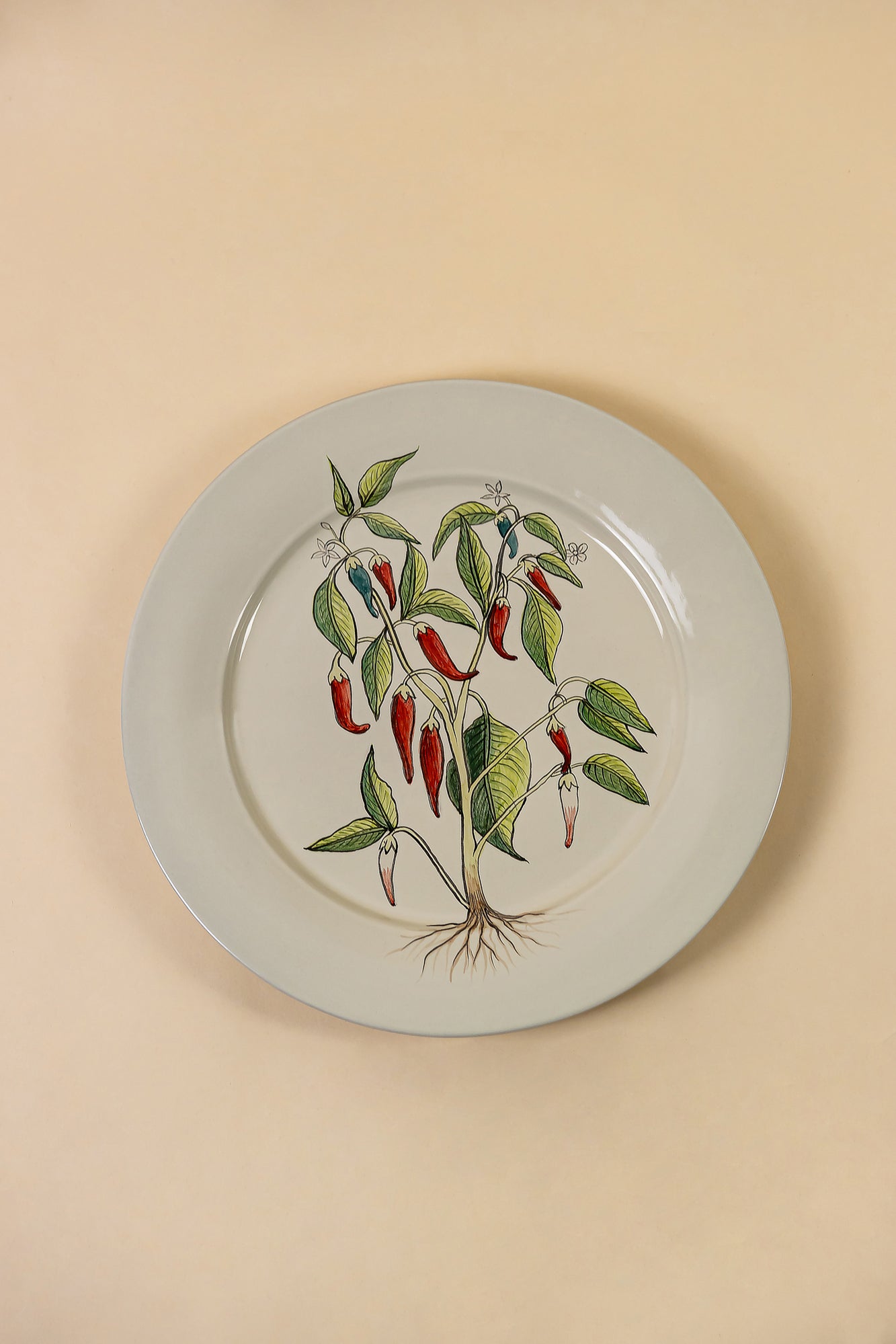 Red Chilli Dinner Plate